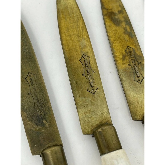 Uchatius Kitchen 6 Antique Uchatius Bronce Fruit Knives 92s Poshmark
